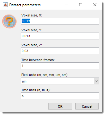 Parameters Dialog