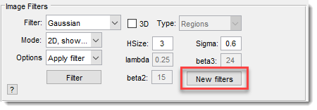 Image Filters Panel