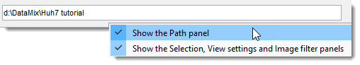 Dropdown menu