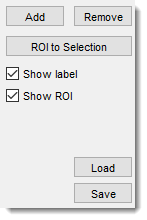 ROI Context Menu
