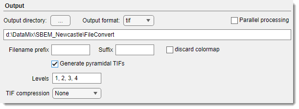 Image converter -> Output