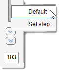 Set step