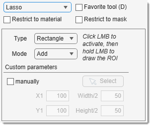Lasso Tool