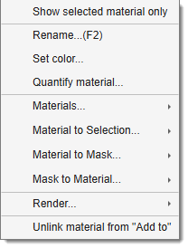 Context Menu