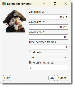 Parameters Dialog